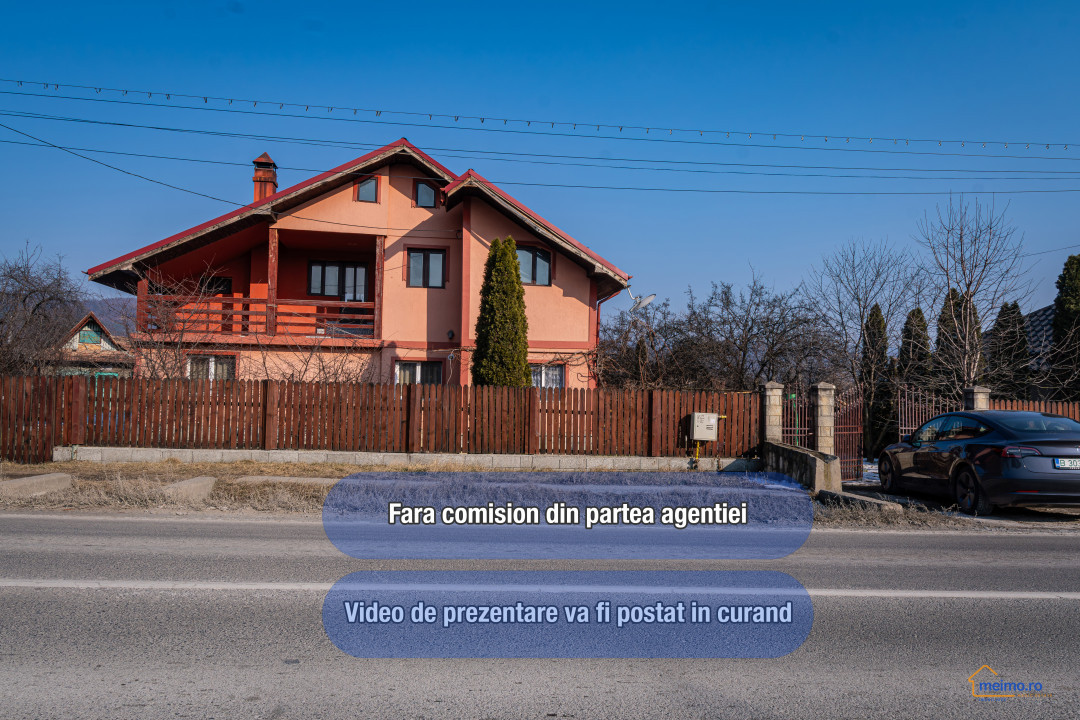 Casa spațioasă din Comănești – locuință pentru familii mari sau sediu de firma?