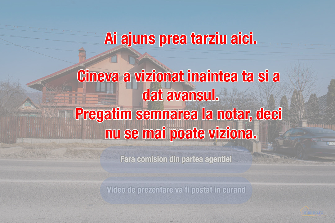 Casa spațioasă din Comănești – locuință pentru familii mari sau sediu de firma?