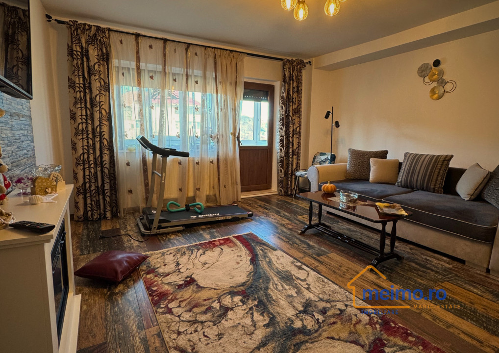 Apartament cu doua camere de 68.5mp, renovat