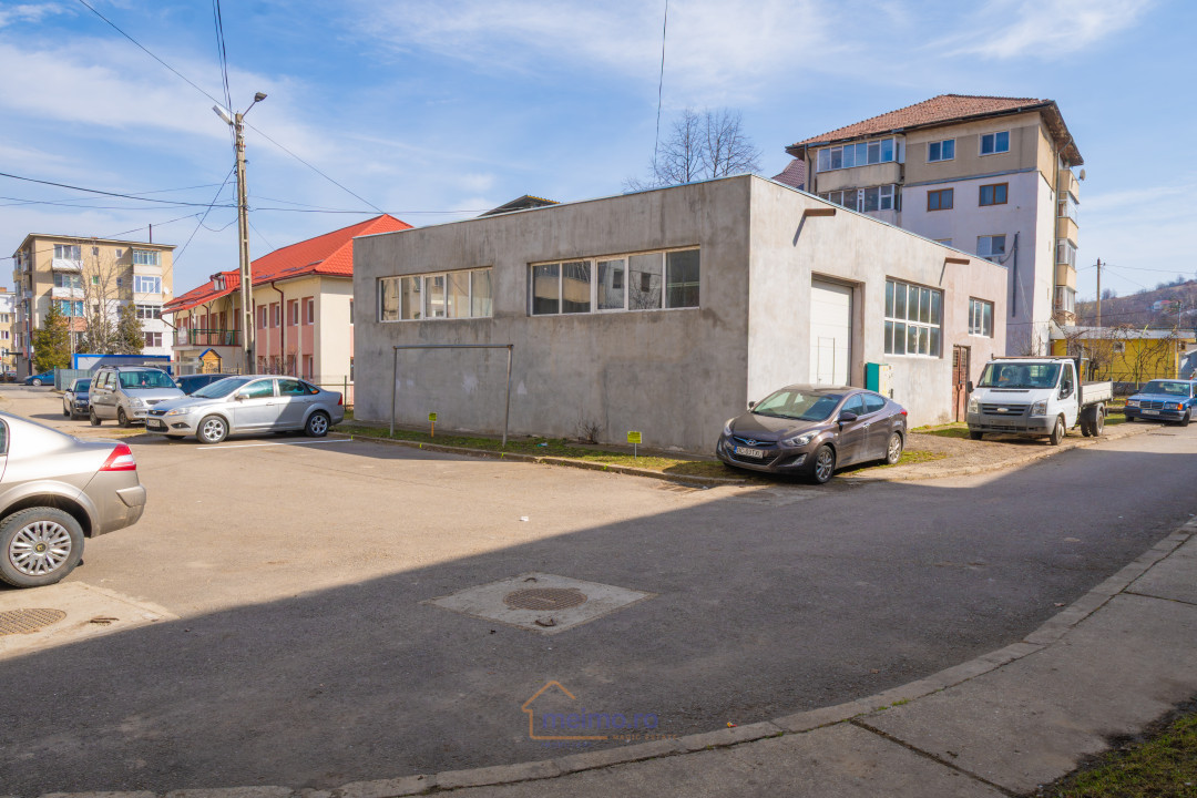Hala de 307 mp – poziție strategică între Gară și Școala Nr. 2