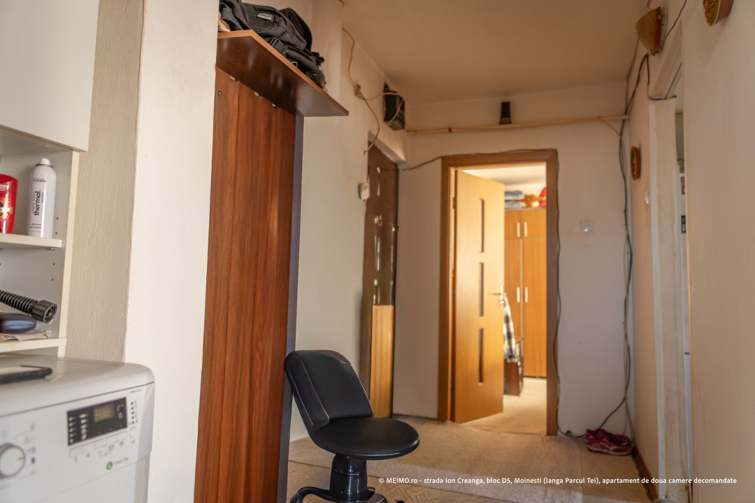 Apartament de doua camere decomandate, langa Parcul Tei