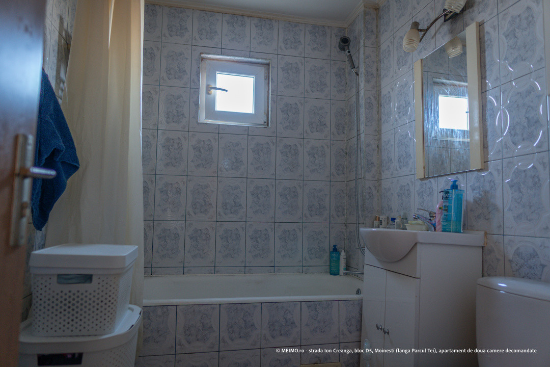 Apartament de doua camere decomandate, langa Parcul Tei